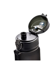 Butelka na wodę Colorfull Gradient 500 ml czarno-biała