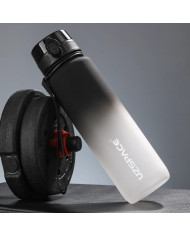 Butelka na wodę Colorfull Gradient 500 ml czarno-biała