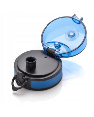 Butelka na wodę Colorfull Gradient 1000 ml niebiesko-turkusowa