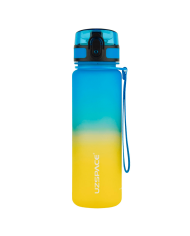 Butelka na wodę Colorfull Gradient 1000 ml różowo-turkusowa