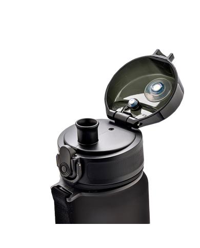 Butelka na wodę Colorfull Gradient 1000 ml czarno-zielona