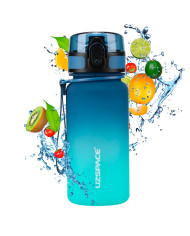 Butelka na wodę dla dziecka Colorfull Gradient 350 ml niebiesko-turkusowa