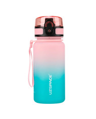 Butelka na wodę dla dziecka Colorfull Gradient 350 ml różowo-turkusowa