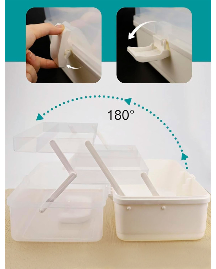 Organizer pojemnik plastikowy na klocki