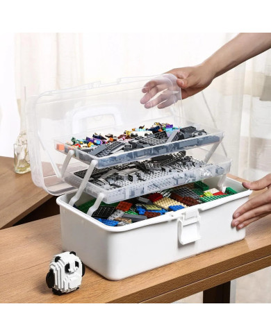 Organizer pojemnik plastikowy na klocki