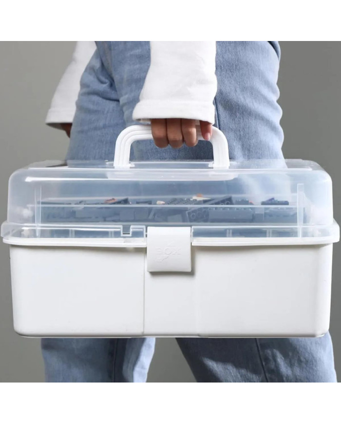 Organizer pojemnik plastikowy na klocki