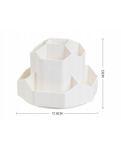 Przybornik na biurko obrotowy organizer na długopisy