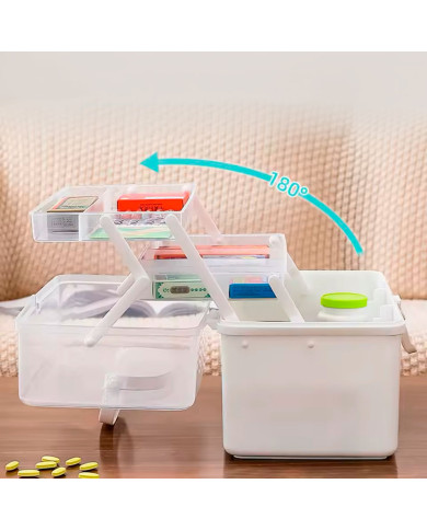 Organizer pojemnik plastikowy na leki