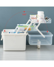 Organizer pojemnik plastikowy na leki