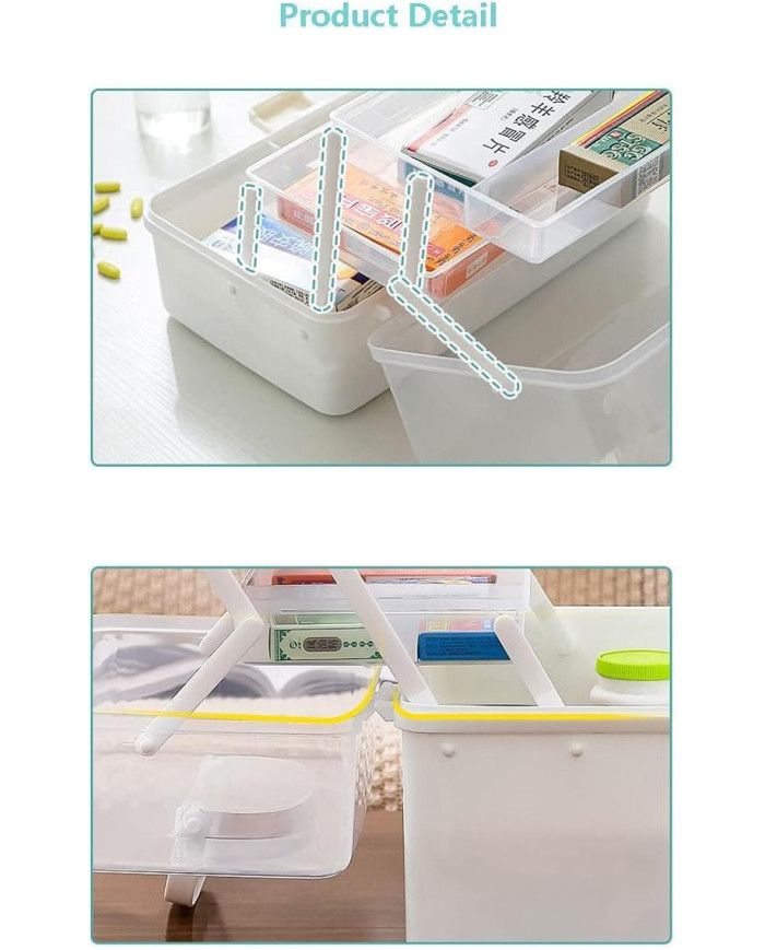 Organizer pojemnik plastikowy na leki