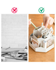 Przybornik na biurko obrotowy organizer na długopisy