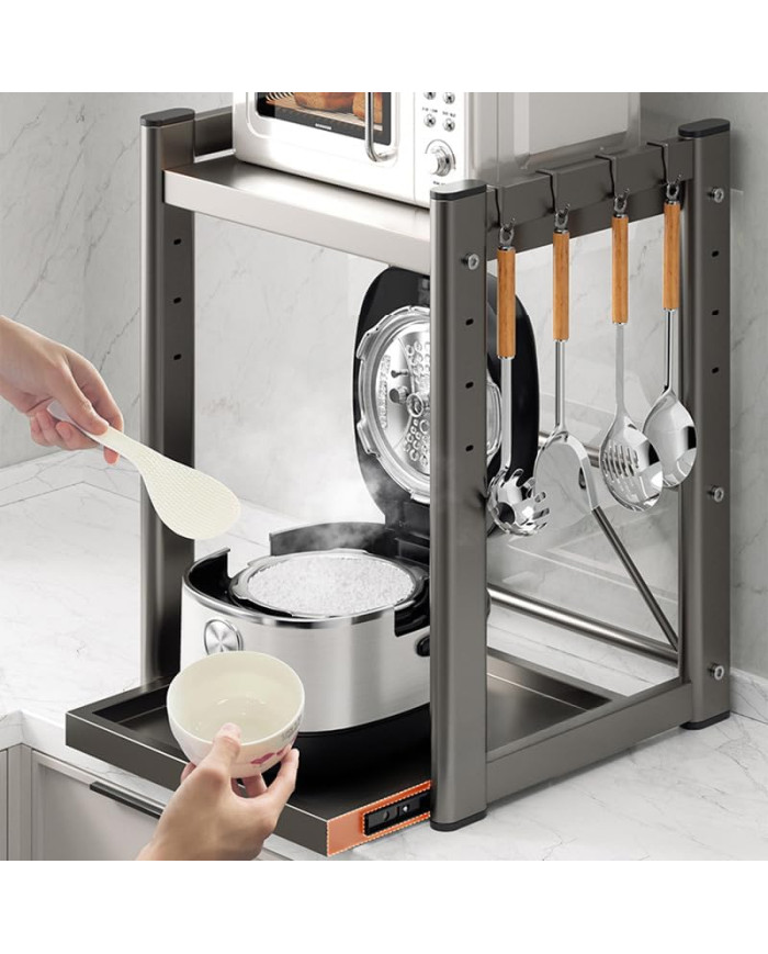 Półka stojak na mikrofalówkę multicooker