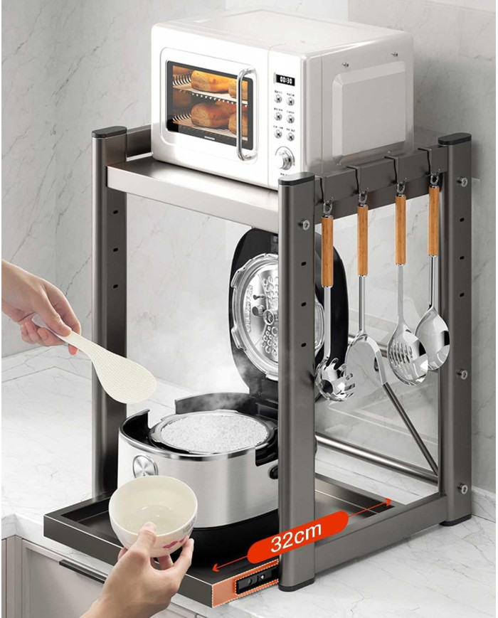 Półka stojak na mikrofalówkę multicooker