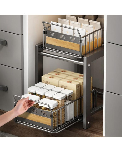 Półka wysuwana organizer do szafki kuchennej