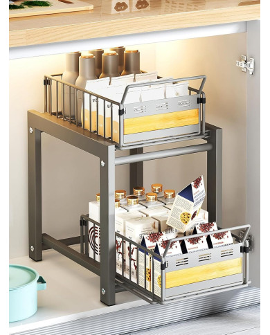 Półka wysuwana organizer do szafki kuchennej