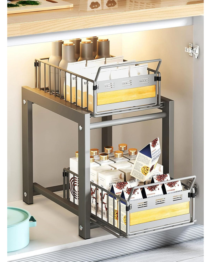 Półka wysuwana organizer do szafki kuchennej