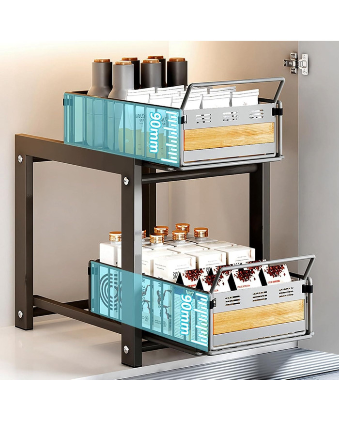 Półka wysuwana organizer do szafki kuchennej