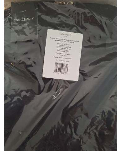 Plecak podróżny do samolotu Essosway czarny