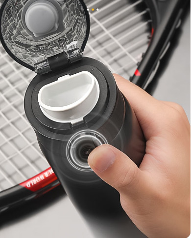 Butelka termiczna termos Uzspace 500 ml czarna-biała