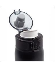 Butelka termiczna termos Uzspace 500 ml czarna-biała