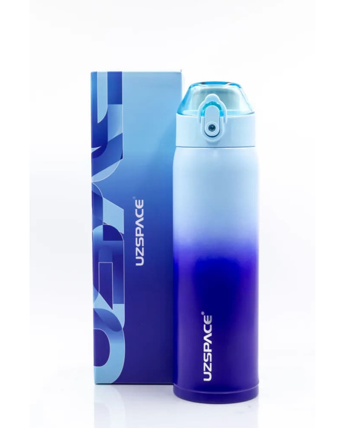 Butelka termiczna termos Uzspace 500 ml niebieska