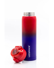 Butelka termiczna termos Uzspace 500 ml czerwono-granatowa