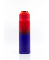 Butelka termiczna termos Uzspace 500 ml czerwono-granatowa