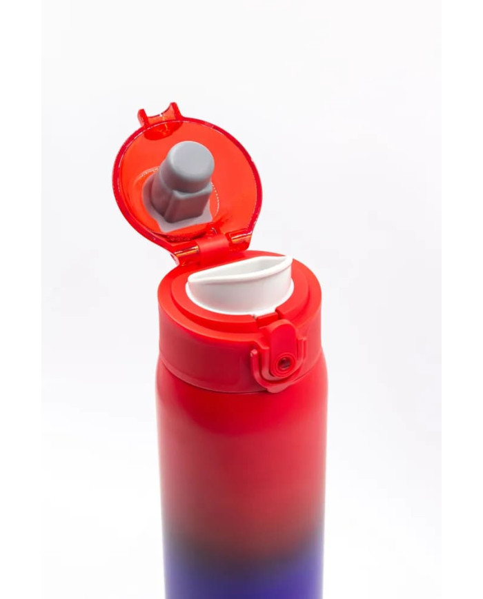 Butelka termiczna termos Uzspace 500 ml czerwono-granatowa