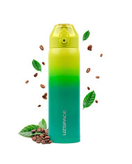 Butelka termiczna termos Uzspace 500 ml żółto-zielona