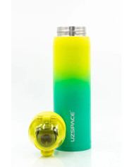Butelka termiczna termos Uzspace 500 ml żółto-zielona