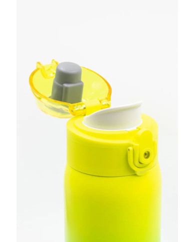 Butelka termiczna termos Uzspace 500 ml żółto-zielona