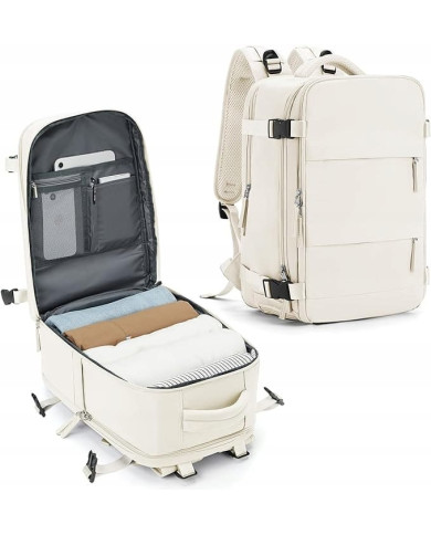 Plecak podróżny do samolotu Essosway beżowy
