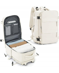 Plecak podróżny do samolotu Essosway beżowy