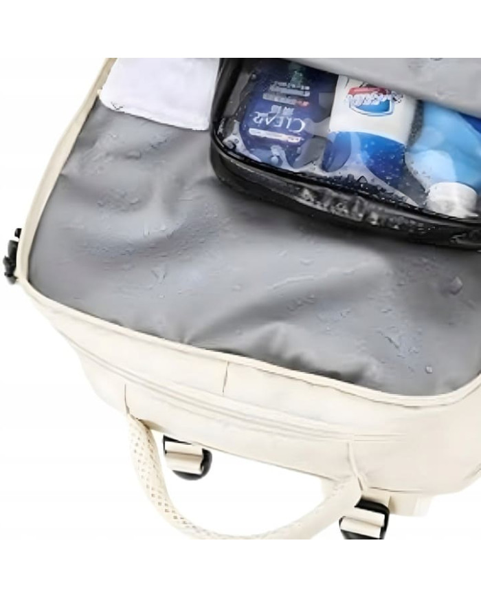 Plecak podróżny do samolotu Essosway beżowy