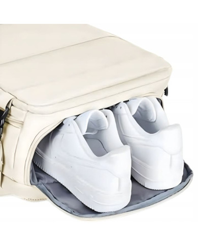 Plecak podróżny do samolotu Essosway beżowy