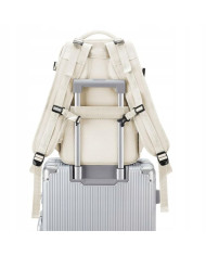 Plecak podróżny do samolotu Essosway beżowy