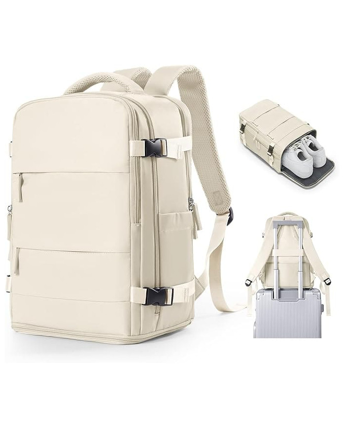 Plecak podróżny do samolotu Essosway beżowy