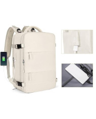 Plecak podróżny do samolotu Essosway beżowy