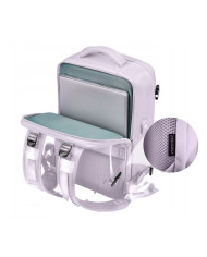 Plecak podróżny do samolotu Essosway liliowy