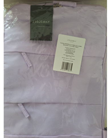 Plecak podróżny do samolotu Essosway liliowy