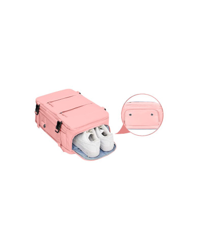 Plecak podróżny do samolotu Essosway różowy