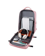 Plecak podróżny do samolotu Essosway różowy