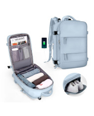 Plecak podróżny do samolotu Essosway niebieski