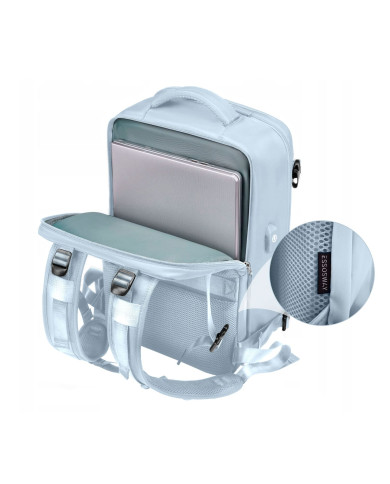 Plecak podróżny do samolotu Essosway niebieski