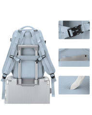 Plecak podróżny do samolotu Essosway niebieski