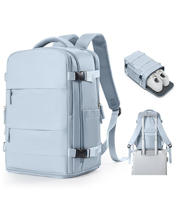 Plecak podróżny do samolotu Essosway niebieski